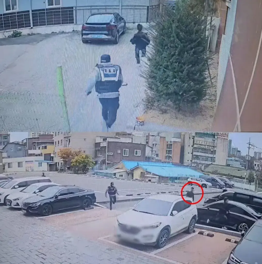 Binh sĩ Hàn Quốc bắt giữ người Việt nhập cư trái phép