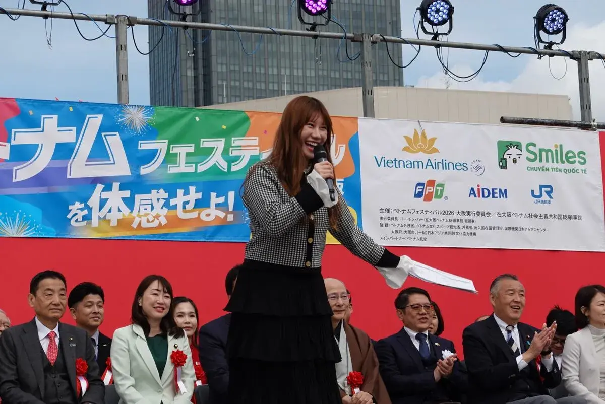 Cựu thành viên NMB48 Ishida Yumi xuất hiện tại Lễ hội Việt Nam