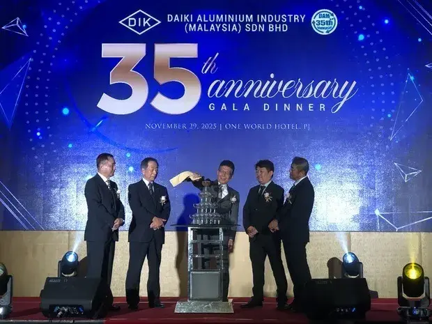 Daiki Aluminium Malaysia Kỷ Niệm 35 Năm Thành Lập
