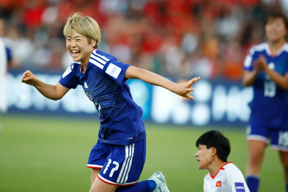 Nữ Nhật Bản thắng Việt Nam 4-0, nhất bảng Asian Cup