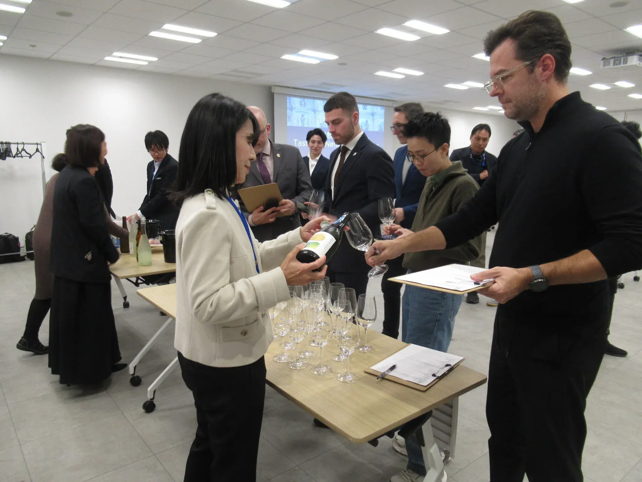 Sommelier hàng đầu thế giới Cơ hội Sake với phô mai và tráng miệng